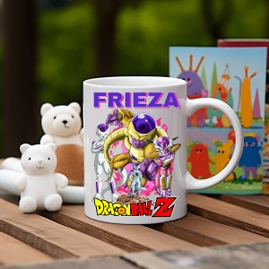 Cana alba pentru copii personalizata personajul Frieza Dragon Ball Z - cadou