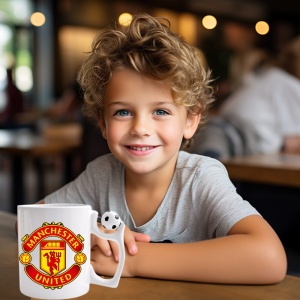 Cana antistres personalizată cu Manchester United - Img 2