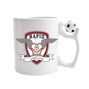 Cana antistres personalizată cu Rapid Bucuresti