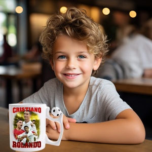 Cana antistres personalizata Ronaldo - Img 2