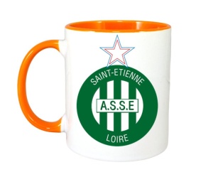 Cana AS Saint-etienne Franta , cu logoul stema echipei, Cadoul Perfect - Img 7