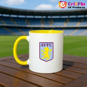 Cana Aston Villa Anglia , cu logoul stema echipei, Cadoul Perfect - Img 32