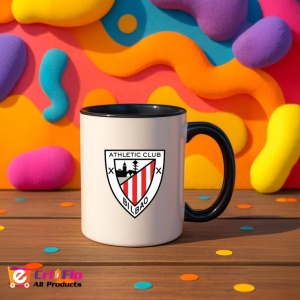 Cana Athletic Bilbao Spania , cu logoul stema echipei, Cadoul Perfect - Img 36