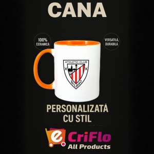Cana Athletic Bilbao Spania , cu logoul stema echipei, Cadoul Perfect - Img 40
