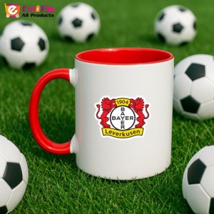 Cana Bayer Leverkusen Germania , cu logoul stema echipei, Cadoul Perfect - Img 46