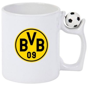 Cana Borussia Dortmund Germania , cu logoul stema echipei, Cadoul Perfect