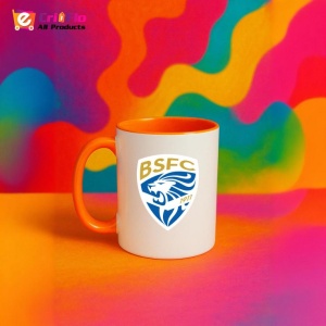 Cana Brescia calcio Italia , cu logoul stema echipei, Cadoul Perfect - Img 42
