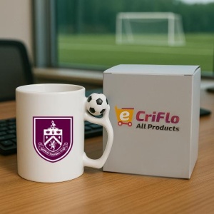 Cana Burnley Anglia , cu logoul stema echipei, Cadoul Perfect - Img 9