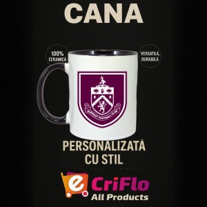 Cana Burnley Anglia , cu logoul stema echipei, Cadoul Perfect - Img 35