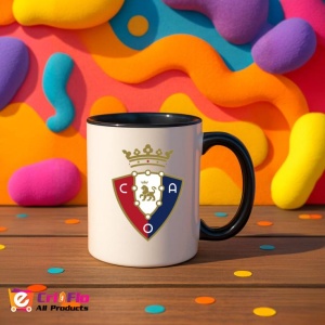 Cana CA Osasuna Spania , cu logoul stema echipei, Cadoul Perfect - Img 36