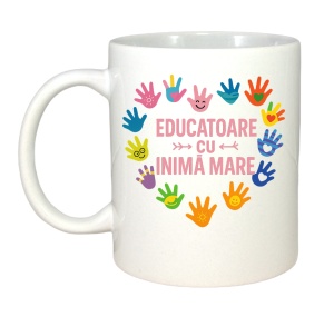 Cana Cadou pentru Educatoare cu inima mare