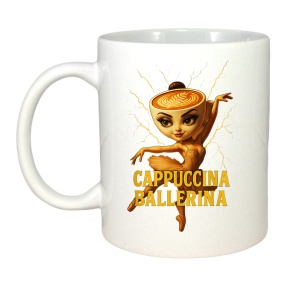 Cana Cappuccina Ballerina Yellow - Tralalero Tralala - Img 2