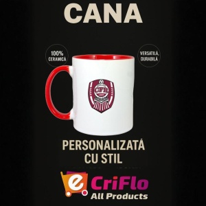 Cana CFR_Cluj , cu logoul stema echipei, Cadoul Perfect - Img 45