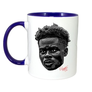 Cana cu fotbalistul Bukayo Saka-Arsenal FC - Img 2