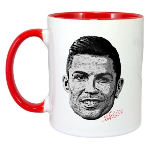 Cana cu fotbalistul Cristiano Ronaldo-Al-Nassr FC - Img 5