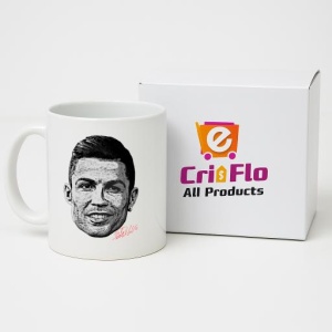 Cana cu fotbalistul Cristiano Ronaldo-Al-Nassr FC - Img 9
