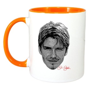 Cana cu fotbalistul David Beckham-Manchester United - Img 8