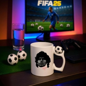 Cana cu fotbalistul Diego Armando Maradona-Napoli - Img 22