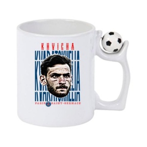 Cana cu fotbalistul Khvicha Kvaratskhelia-SSC Napoli