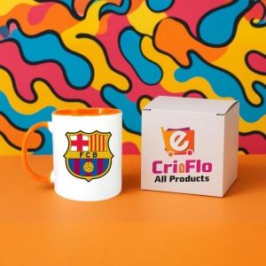 Cana FCB Spania , cu logoul stema echipei, Cadoul Perfect - Img 39
