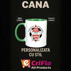 Cana Federation monegasque de football Monaco , cu logoul stema echipei, Cadoul Perfect - Img 20