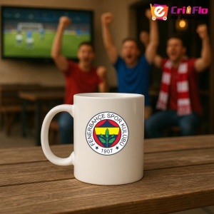 Cana Fenerbahce Turcia , cu logoul stema echipei, Cadoul Perfect - Img 18