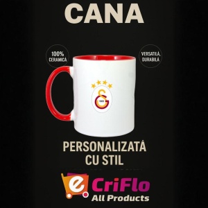 Cana Galatasaray SK Turcia , cu logoul stema echipei, Cadoul Perfect - Img 45