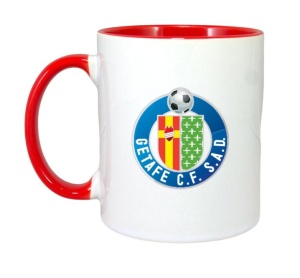 Cana Getafe logo Spania , cu logoul stema echipei, Cadoul Perfect - Img 8
