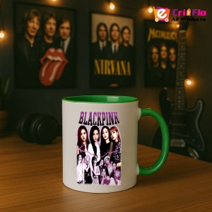 Cana K-POP cu formatia trupa KPOP BLACK PINK 602 - Img 20