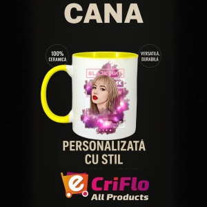 Cana K-POP cu formatia trupa KPOP BLACK PINK LISA 11 599 - Img 33