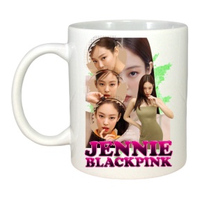 Cana K-POP cu formatia trupa KPOP BLACKPINK JENNIE 616 - Img 2
