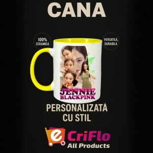 Cana K-POP cu formatia trupa KPOP BLACKPINK JENNIE 616 - Img 33