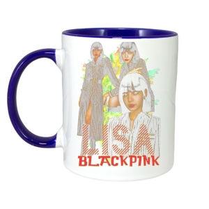 Cana K-POP cu formatia trupa KPOP BLACKPINK LISA 4 617 - Img 4