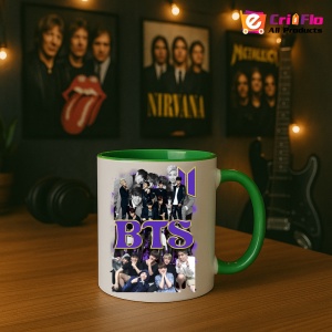 Cana K-POP cu formatia trupa KPOP BTS 8 630 - Img 20