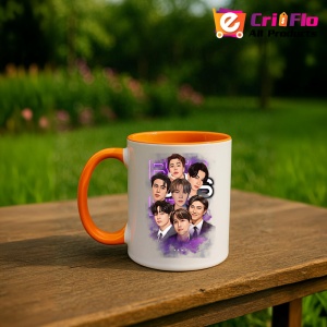 Cana K-POP cu formatia trupa KPOP BTS ARMY 632 - Img 42