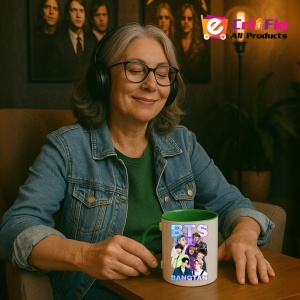 Cana K-POP cu formatia trupa KPOP BTS BANGTAN 633 - Img 21