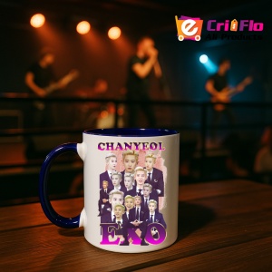 Cana K-POP cu formatia trupa KPOP CHANYEOL - EXO 1 648 - Img 26