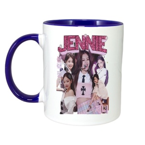 Cana K-POP cu formatia trupa KPOP JENNIE BLACK PINK 670 - Img 4