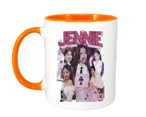 Cana K-POP cu formatia trupa KPOP JENNIE BLACK PINK 670 - Img 7