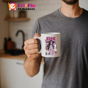 Cana K-POP cu formatia trupa KPOP JENNIE BLACK PINK 670 - Img 16