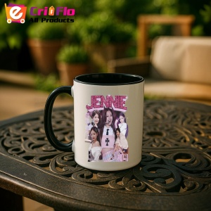 Cana K-POP cu formatia trupa KPOP JENNIE BLACK PINK 670 - Img 36