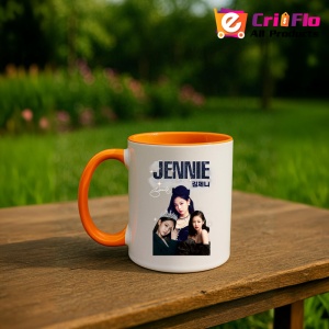 Cana K-POP cu formatia trupa KPOP JENNIE KIM 2 671 - Img 42