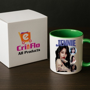 Cana K-POP cu formatia trupa KPOP JENNIE KIM 672 - Img 19
