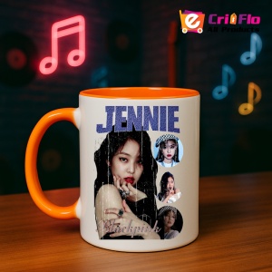 Cana K-POP cu formatia trupa KPOP JENNIE KIM 672 - Img 40