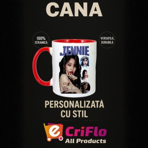 Cana K-POP cu formatia trupa KPOP JENNIE KIM 672 - Img 48