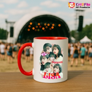 Cana K-POP cu formatia trupa KPOP LISA 4 703 - Img 45