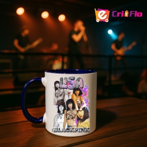 Cana K-POP cu formatia trupa KPOP LISA 8 707 - Img 26