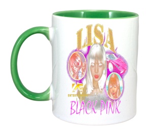 Cana K-POP cu formatia trupa KPOP LISA BLACK PINK 709 - Img 3