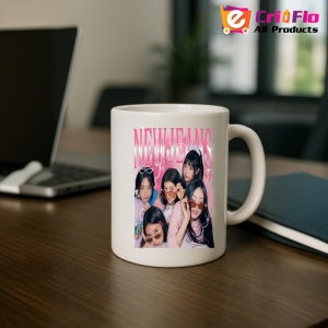 Cana K-POP cu formatia trupa KPOP NEW JEANS 722 - Img 17