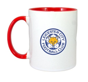 Cana Leicester City FC Anglia , cu logoul stema echipei, Cadoul Perfect - Img 8